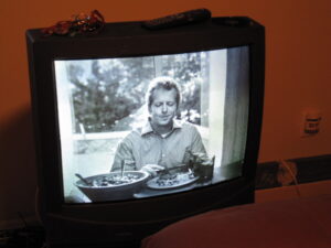 black and white TV in 2009