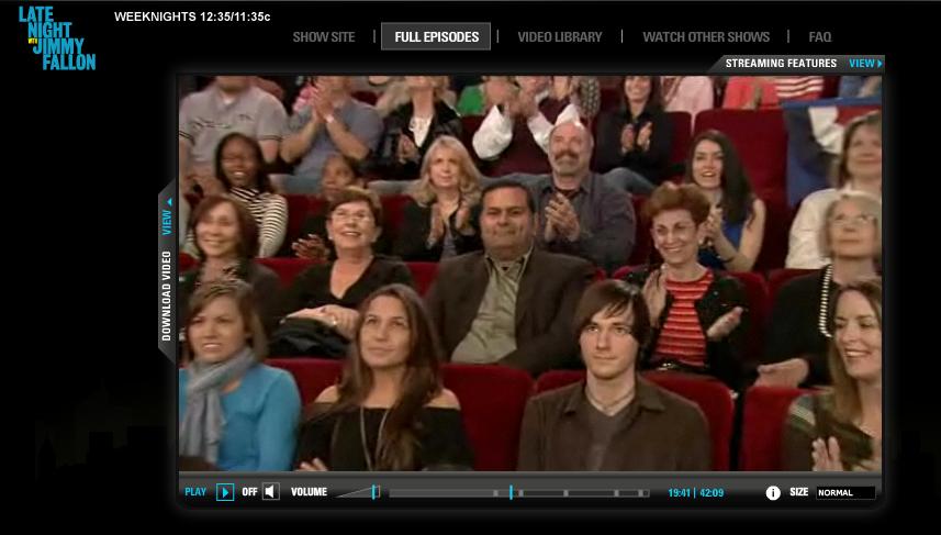 Resident Girl About Town spotted in audience at show taping